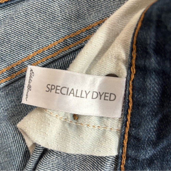 Eddie Bauer Relaxed Fit Blue Jeans W 35 L 34 - Picture 6 of 10